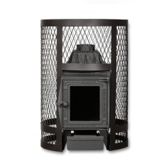 Дровяная печь Fireway Кольчуга 18 (дверца К201) без выноса