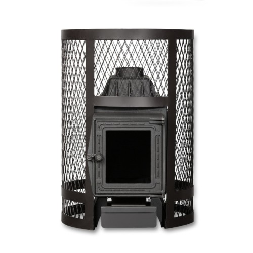 Дровяная печь Fireway Кольчуга 18 (дверца К201) без выноса 