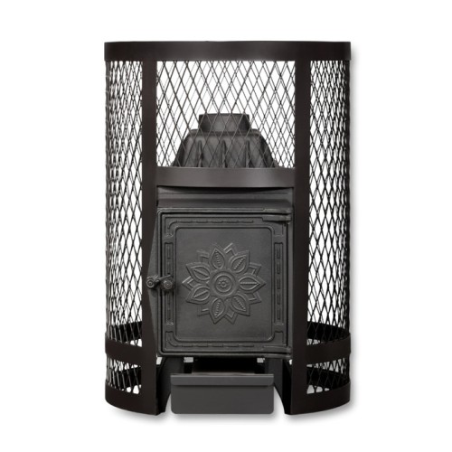 Дровяная печь Fireway Кольчуга 18 (дверца К211) без выноса 