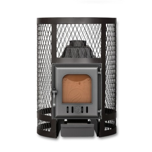 Дровяная печь Fireway Кольчуга 18 (дверца К402) без выноса 
