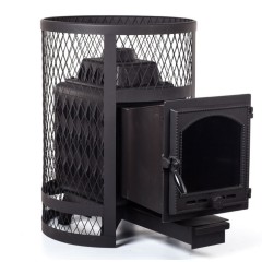 Дровяная печь Fireway Кольчуга 18 (дверца К404)