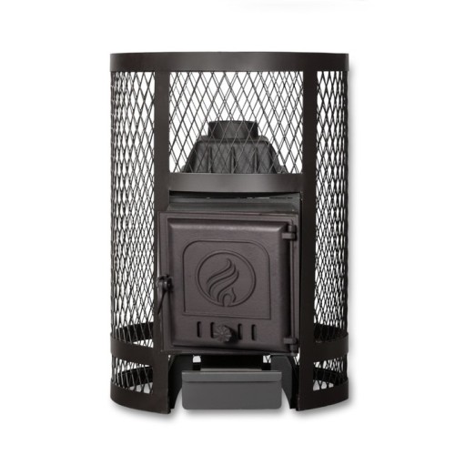 Дровяная печь Fireway Кольчуга 18 (дверца К412) без выноса 