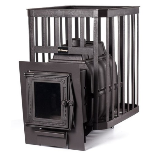 Дровяная печь Fireway ПароВар 18 сетка-ковка (201) 