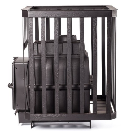 Дровяная печь Fireway ПароВар 18 сетка-ковка (201) без выноса 