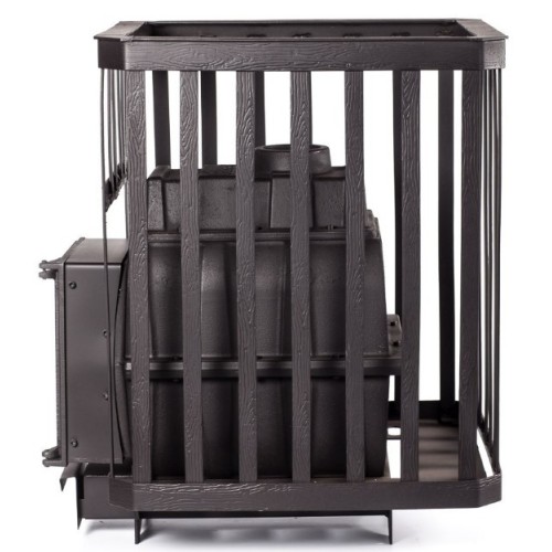 Дровяная печь Fireway ПароВар 18 сетка-ковка (211) без выноса 