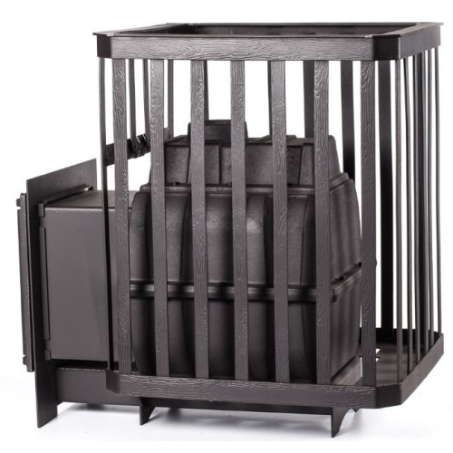 Дровяная печь Fireway ПароВар 18 сетка-ковка (302) 