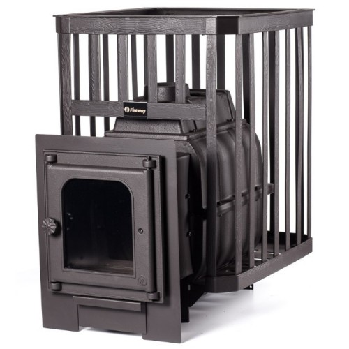 Дровяная печь Fireway ПароВар 18 сетка-ковка (302) 
