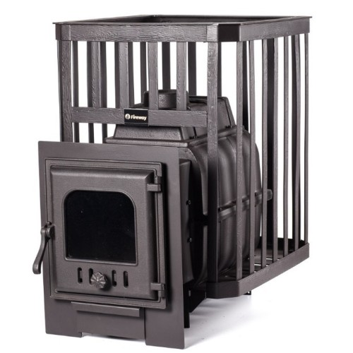 Дровяная печь Fireway ПароВар 18 сетка-ковка (402) 