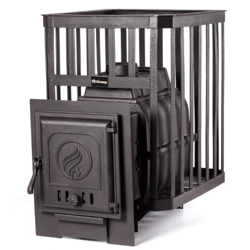 Дровяная печь Fireway ПароВар 18 сетка-ковка (412) 