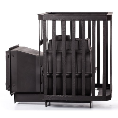 Дровяная печь Fireway ПароВар 18 сетка-ковка (414) 