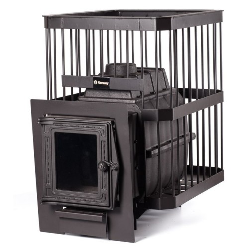 Дровяная печь Fireway ПароВар 18 сетка-прут (201) 