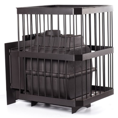 Дровяная печь Fireway ПароВар 18 сетка-прут (302) 