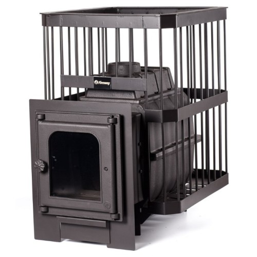 Дровяная печь Fireway ПароВар 18 сетка-прут (302) 