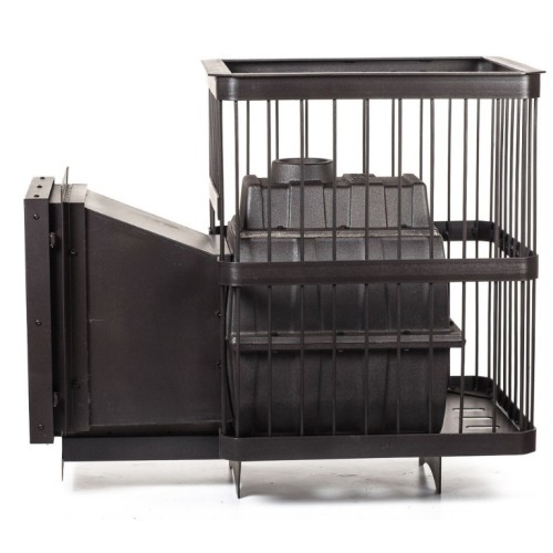 Дровяная печь Fireway ПароВар 18 сетка-прут (340М) 