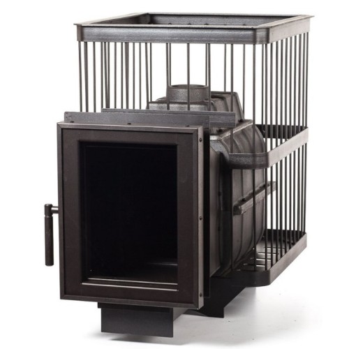 Дровяная печь Fireway ПароВар 18 сетка-прут (340М) 