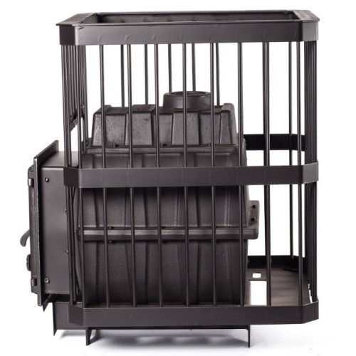 Дровяная печь Fireway ПароВар 18 сетка-прут (402) без выноса 