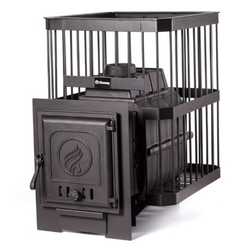 Дровяная печь Fireway ПароВар 18 сетка-прут (412) 