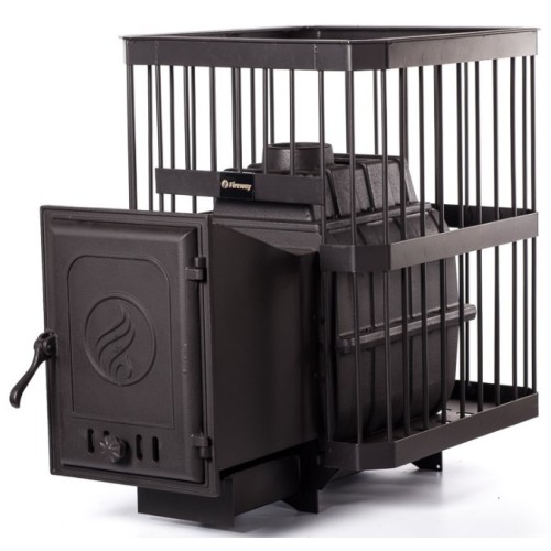 Дровяная печь Fireway ПароВар 18 сетка-прут (413) 