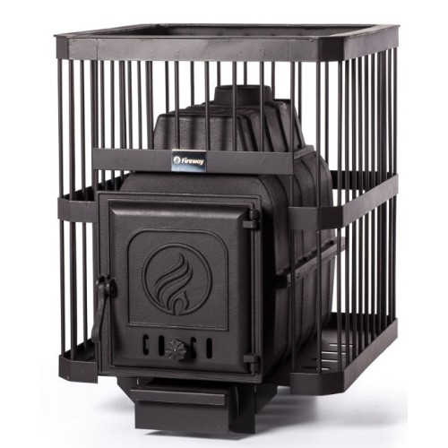 Дровяная печь Fireway ПароВар 24 (412) без выноса 