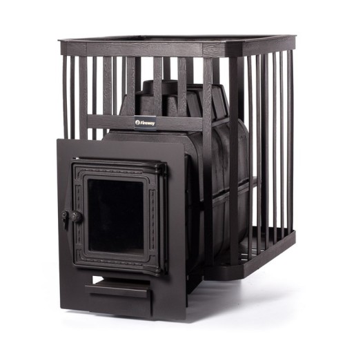 Дровяная печь Fireway ПароВар 24 сетка-ковка (201) 