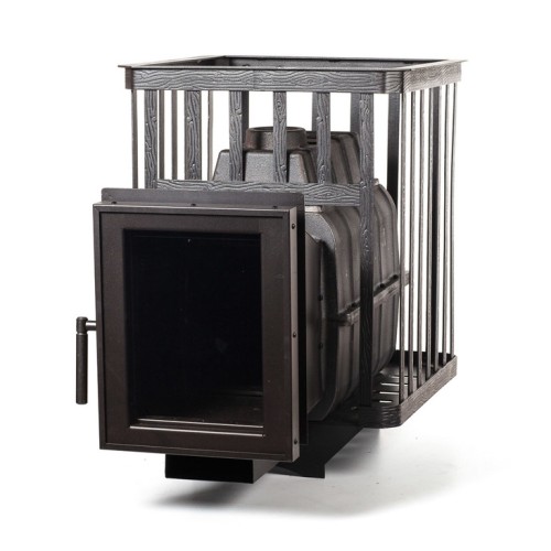 Дровяная печь Fireway ПароВар 24 сетка-ковка (340М) 