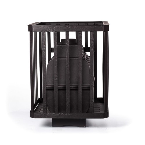 Дровяная печь Fireway ПароВар 24 сетка-ковка (402) без выноса 