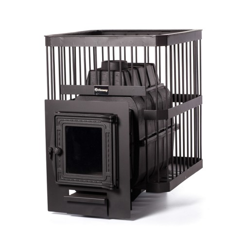 Дровяная печь Fireway ПароВар 24 сетка-прут (201) 