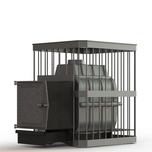 Дровяная печь Fireway ПароВар 24 сетка-прут (211) 