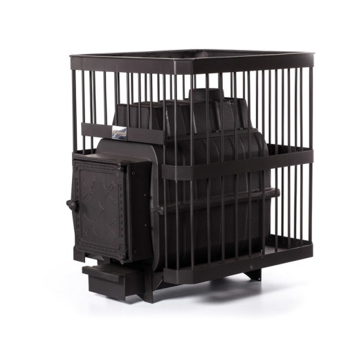 Дровяная печь Fireway ПароВар 24 сетка-прут (211) без выноса 