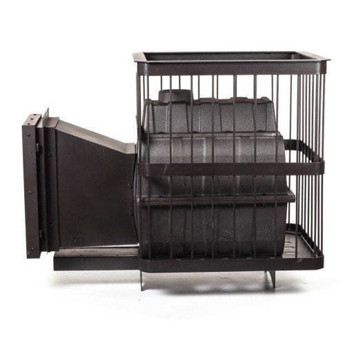 Дровяная печь Fireway ПароВар 24 сетка-прут (340М) 