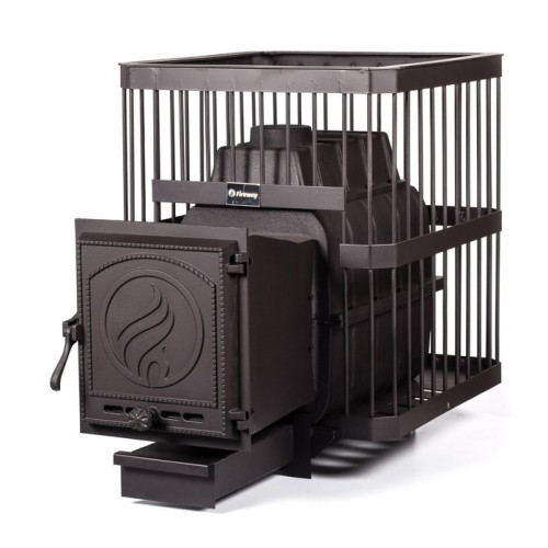 Дровяная печь Fireway ПароВар 24 сетка-прут (414) 