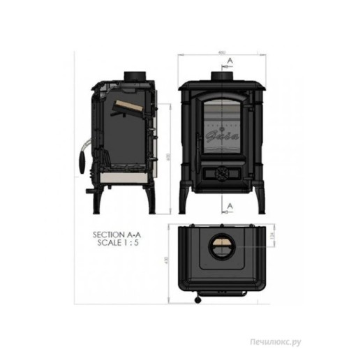 Дровяная печь GUCHA ARINA 2110 