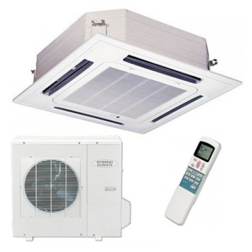 Кассетный кондиционер General Climate GC/GU-4C18HRN2  (compact) 
