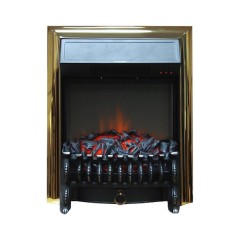 Электрокамин Glenrich 26 Лотос М (Fobos BL,BR) Шоколад