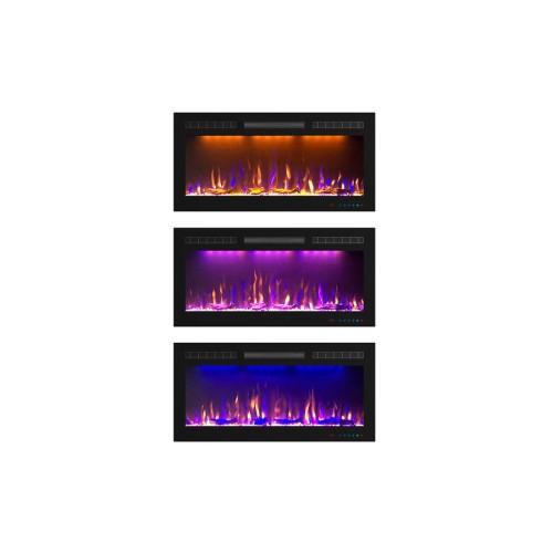 Электрокамин Glenrich Crystal 36