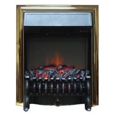 Электрокамин Glenrich Fobos brass
