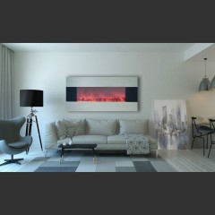 Электрокамин Glenrich Freеstyle Белёный дуб