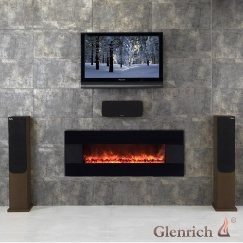 Электрокамин Glenrich Freеstyle (цвет-Черный) 