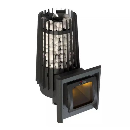 Дровяная печь Grill'D Cometa Vega 180 Long Window Max Pro 