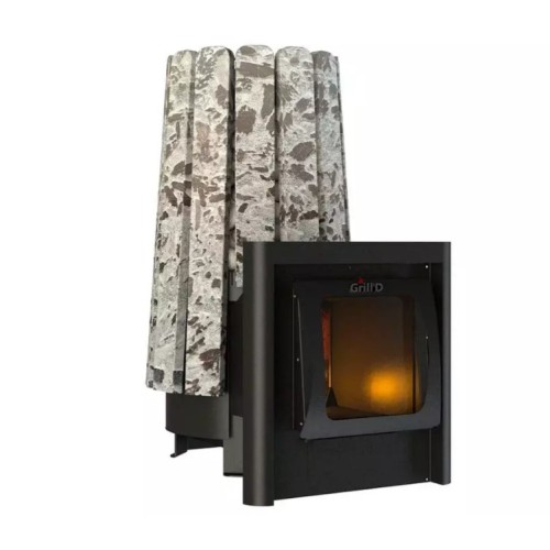 Дровяная печь Grill'D Cometa Vega 180 Long Window Max, Stone 