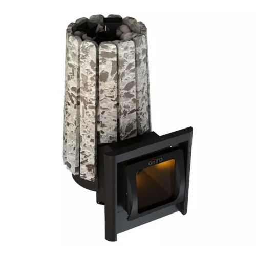 Дровяная печь Grill'D Cometa Vega 180 Long Window Max, Stone 