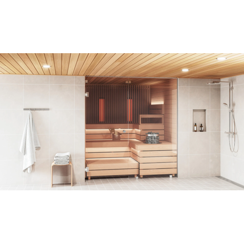 Электрокамин HARVIA Cilindro PC90XW WiFi 