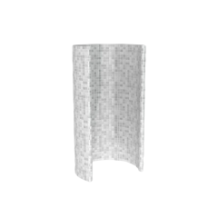 Душевой модуль HARVIA Circle, R=1000 мм, h = 2100 мм