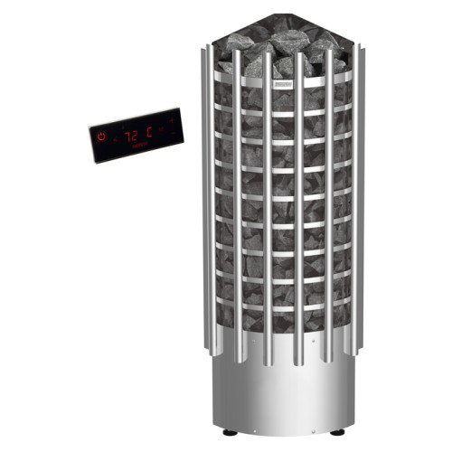 Электрокамин HARVIA Glow Corner TRC70XE c цифровой панелью управления 