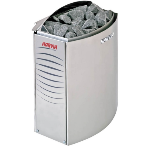 Электрокамин HARVIA Vega BC80Е Steel без пульта 