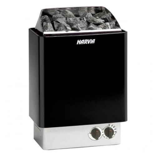 Электрокамин HARVIA Kip80 (1/3ph) black 