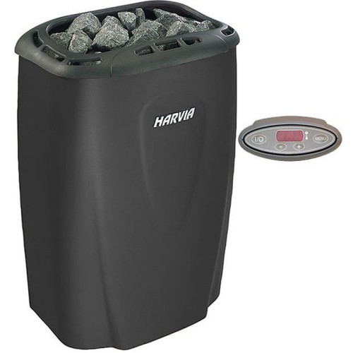 Электрокамин HARVIA Moderna V45E Black 