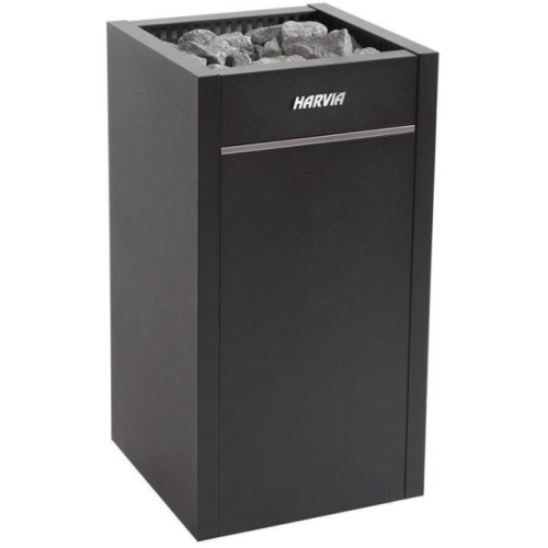 Электрокамин HARVIA Virta HL110 black, 10.8 кВт (без пульта управления Griffin в комплекте) 