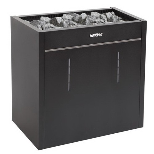 Электрокамин HARVIA Virta Pro Combi HL220SA Black, 21,6 кВт (без пульта) 