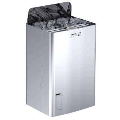 Электрокамин HARVIA Wall Combi Automatic SW45 с парогенератором, без пульта 